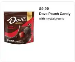 Walgreens Dove Pouch Candy offer