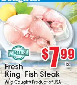Supremo Foods Inc Fresh King Fish Steak offer