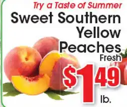 Supremo Foods Inc Sweet Southern Yellow Peaches offer