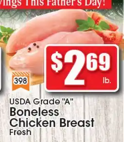 Supremo Foods Inc USDA Grade A Boneless Chicken Breast offer
