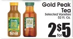 Supremo Foods Inc Gold Peak Tea offer