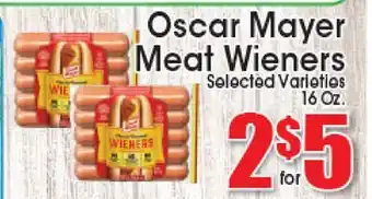Supremo Foods Inc Oscar Mayer Meat Wieners offer