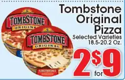 Supremo Foods Inc Tombstone Original Pizza offer