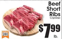Supremo Foods Inc Beef Short Ribs offer