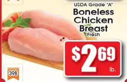 Supremo Foods Inc USDA Grade A Boneless Chicken Breast offer