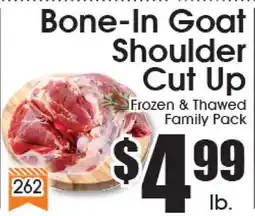 Supremo Foods Inc Bone-In Goat Shoulder Cut Up offer