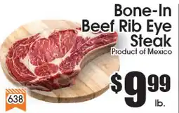 Supremo Foods Inc Bone-In Beef Rib Eye Steak offer