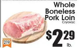 Supremo Foods Inc Whole Boneless Pork Loin offer