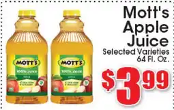 Supremo Foods Inc Mott's Apple Juice offer
