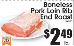 Supremo Foods Inc Boneless Pork Loin Rib End Roast offer