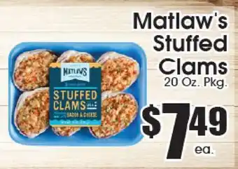 Supremo Foods Inc Matlaw's Stuffed Clams offer