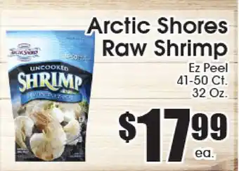 Supremo Foods Inc Arctic Shores Raw Shrimp offer