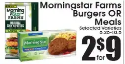 Supremo Foods Inc Morningstar Farms Burgers OR Meals offer