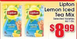 Supremo Foods Inc Lipton Lemon Iced Tea Mix offer
