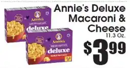 Supremo Foods Inc Annie's Deluxe Macaroni & Cheese offer