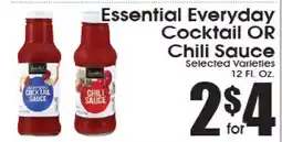 Supremo Foods Inc Essential Everyday Cocktail OR Chili Sauce offer