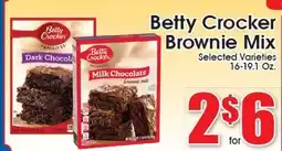 Supremo Foods Inc Betty Crocker Brownie Mix offer