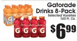 Supremo Foods Inc Gatorade Drinks 8-Pack offer