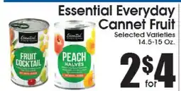 Supremo Foods Inc Essential Everyday Canned Fruit offer