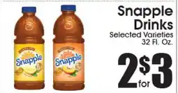 Supremo Foods Inc Snapple Drinks offer