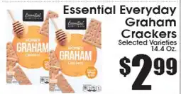 Supremo Foods Inc Essential Everyday Graham Crackers offer