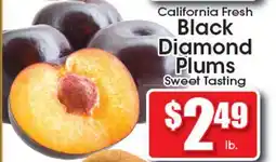 Supremo Foods Inc Black Diamond Plums offer