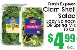 Supremo Foods Inc Fresh Express Clam Shell Salad offer