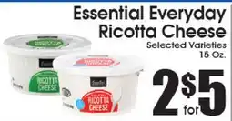 Supremo Foods Inc Essential Everyday Ricotta Cheese offer