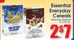 Supremo Foods Inc Essential Everyday Cereals offer
