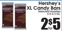 Supremo Foods Inc Hershey's XL Candy Bars offer