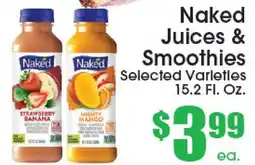 Supremo Foods Inc Naked Juices & Smoothies offer