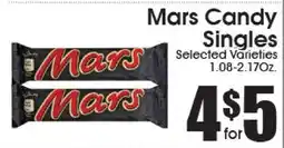 Supremo Foods Inc Mars Candy Singles offer