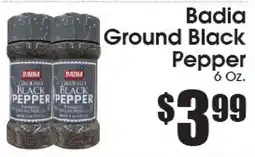 Supremo Foods Inc Badia Ground Black Pepper offer