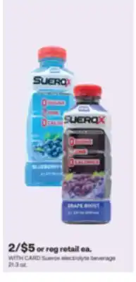CVS Suerox electrolyte beverage offer