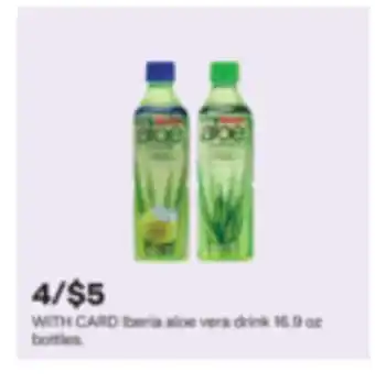 CVS Iberia aloe vera drink offer