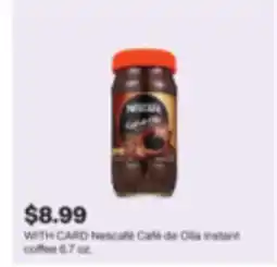 CVS Nescafé Café de Olla instant coffee offer
