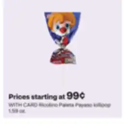 CVS Ricolino Paleta Payaso lollipop offer