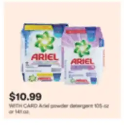 CVS Ariel powder detergent offer