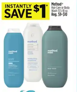 Dollar General Method Hair Care or Body Wash offer