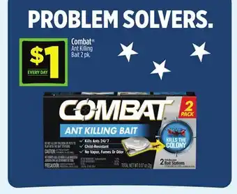 Dollar General Combat Ant Killing Bait offer