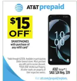 Dollar General AT&T Verge 2 offer