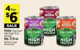 Dollar General Purina Dog Chow High Protein offer