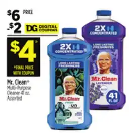 Dollar General Mr. Clean Multi-Purpose Cleaner offer
