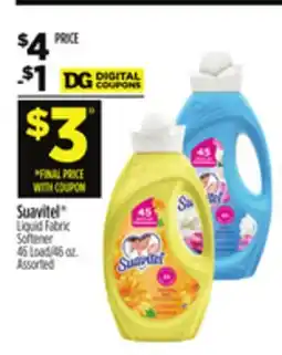 Dollar General Suavitel Liquid Fabric Softener offer