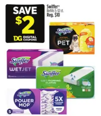 Dollar General Swiffer Refills offer