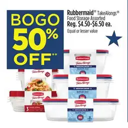 Dollar General Rubbermaid TakeAlongs Food Storage offer