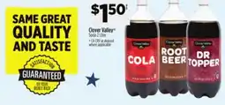 Dollar General Clover Valley Soda offer