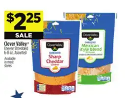 Dollar General Clover Valley Cheese Shredded offer