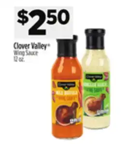Dollar General Clover Valley Wing Sauce offer