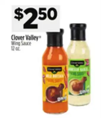 Dollar General Clover Valley Wing Sauce offer